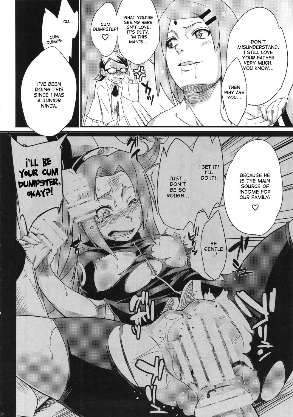 Hentai Manga Comic-Konoha Donburi-Read-11